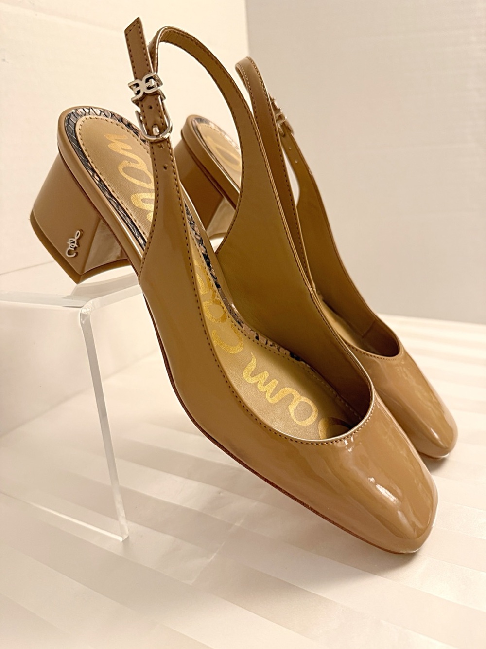 Sam Edelman Tamra Patent Leather Slingback Pumps – Size 6